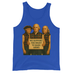 Blue version of "Right to Bare Arms" tank top