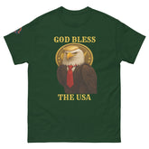 God Bless The USA Patriotic Eagle T-Shirt - American Pride Unisex Tee