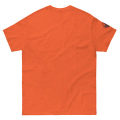 Orange Witch Graphic Tee - Back View - Funny Trick or Treat Halloween shirt